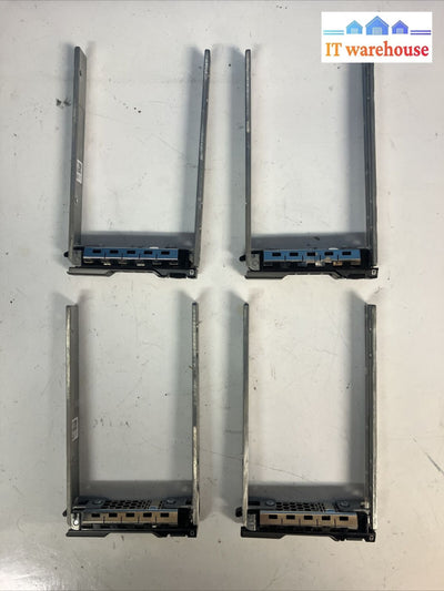 4X Dell 0Xn394 2.5’ Sas / Sata Hard Drive Tray Caddy For Poweredge R410 R710 ~