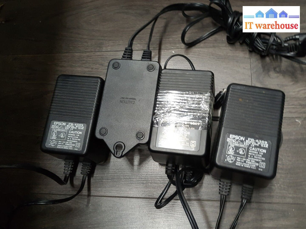 - 4X Epson (M34Pb) 33V 1A 60Hz Ac Adapter Power Supply Charger (Pb-6509) @@@