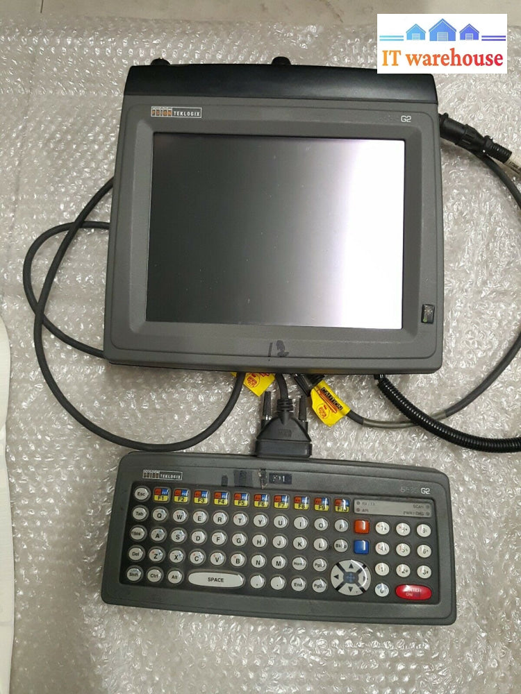 - 4X Psion Teklogix 8530 G2 Vehicle Mounted Computer Terminal + Keyboard & Cable