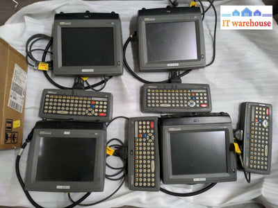 - 4X Psion Teklogix 8530 G2 Vehicle Mounted Computer Terminal + Keyboard & Cable