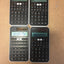 ~ 4X Sharp El-510Rn D.a.l. Solar-Powered Scientific Calculator (No Cover)