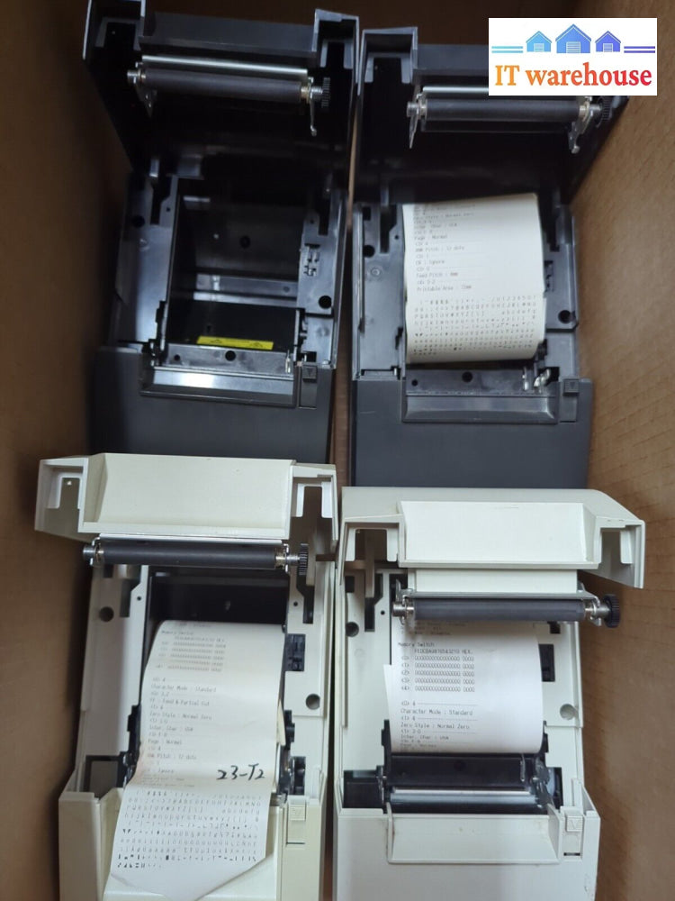 4X Star Tsp600 Pos Thermal Receipt Printer (No Ac Adapter) -