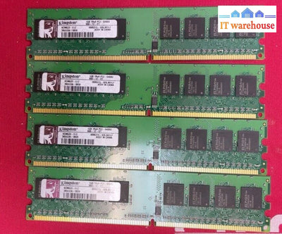 4X1Gb=4Gb Kingston Kcm633-Elc Pc2-6400 800Mhz Ddr2 Desktop Memory Ram