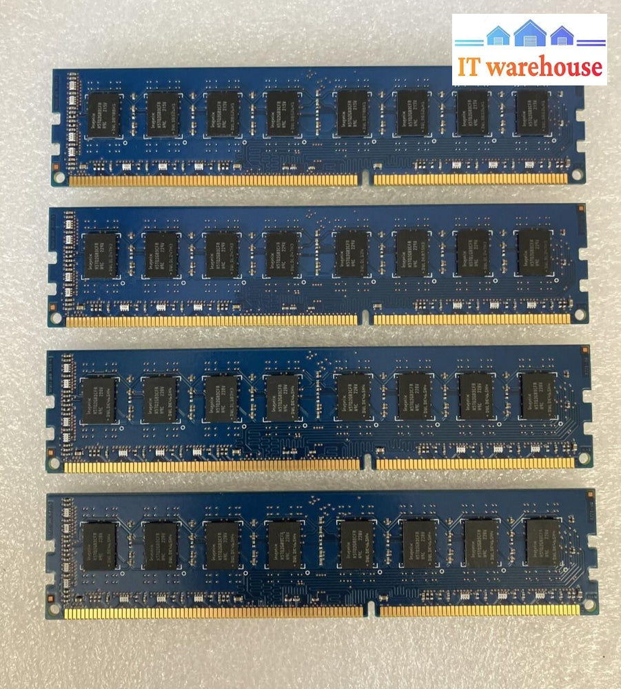 (4X4Gb) Hynix 2Rx8 Pc3-10600U Ddr3-1333 Hmt351U6Cfr8C Ram 99L0281 Snpp382Hc/4G ~