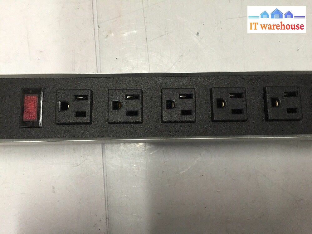 + 584T6A1 Power Distribution Heavy Duty 6 Outlets 120 V 15 A Cable Length-1.83M