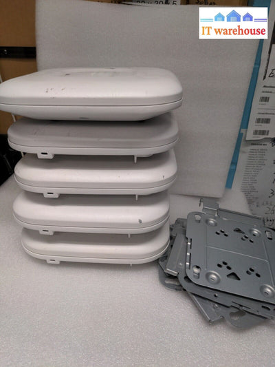 - 5X Cisco Air-Cap2702I-A-K9 Aironet 2700 Wireless Access Point W/Bracket