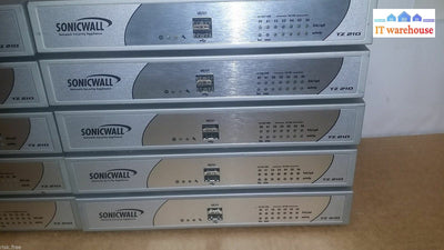 5X Dell Sonicwall Tz210 Network Security Appliance Firewall Apl20-063 W/Ac