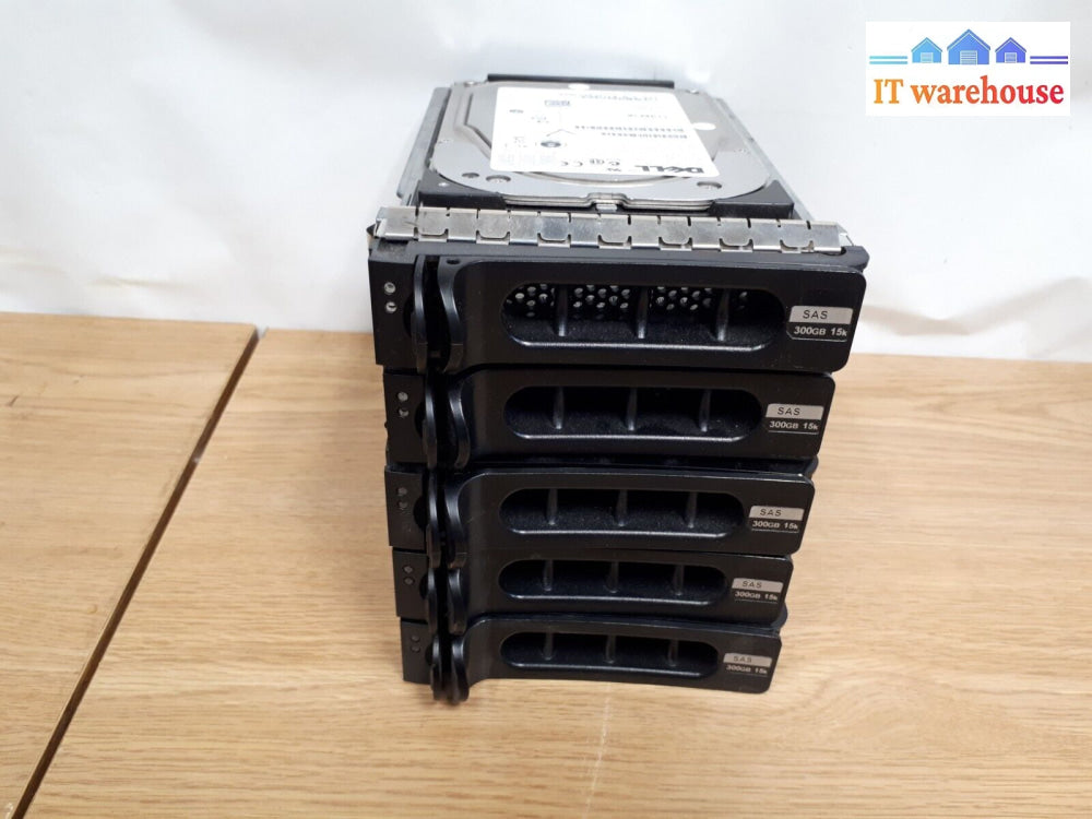 $ 5X Fujitsu Dell Mba3300Rc 300 Gb 3.5 In Sas Enterprise Hard Drive