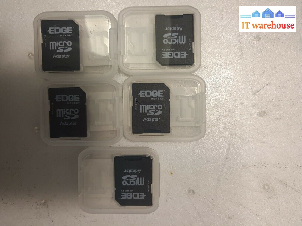 - 5X New Micro Sd Card To Adapter (No Card Inside)