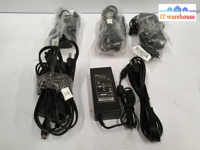 - 5X New Wearnes Wds080121 4 Pin 12V 6.7A Adapter For Pos Terminal Pt-5500