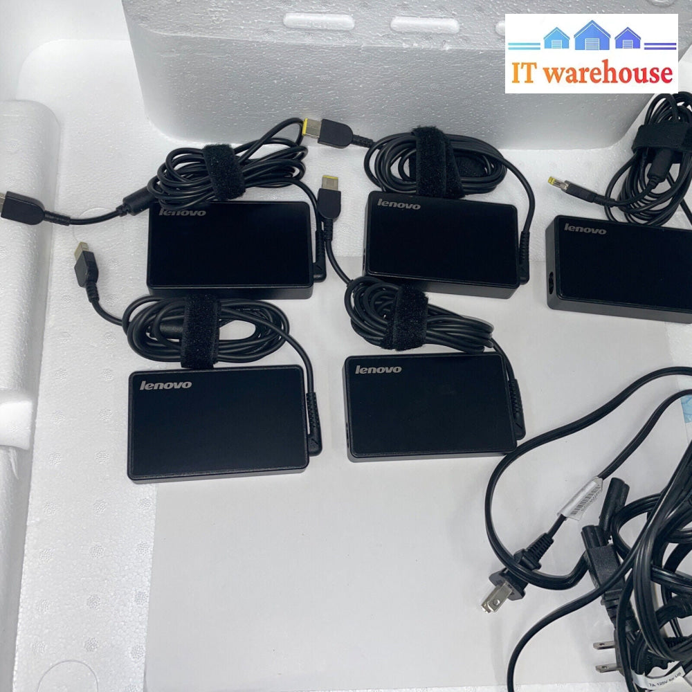 5X Original Lenovo Yoga 2 Pro Ac Adapter 20V 3.25A 65W Adlx65Sdc2A 45N0358