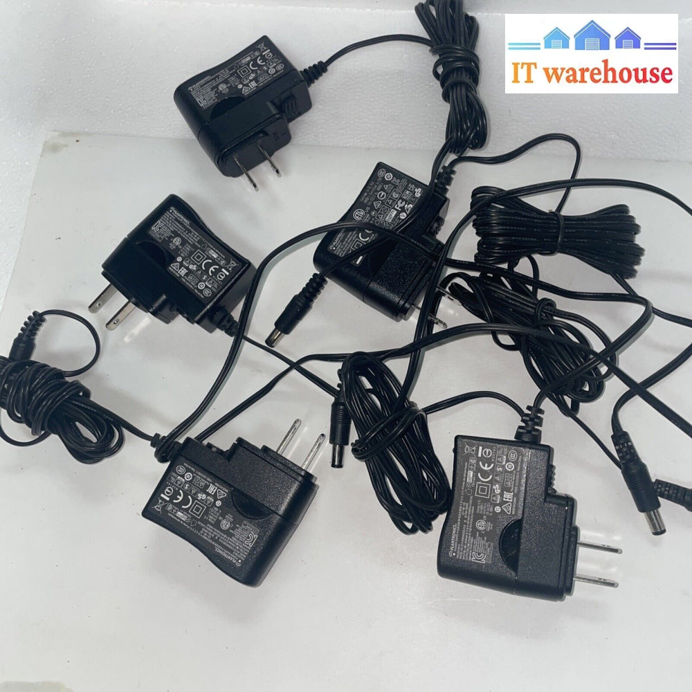 * 5X Plantronics Cs540 W710 Cs520 W720 Cs530 9V 0.5A Ac Adapter 203158-01 090050