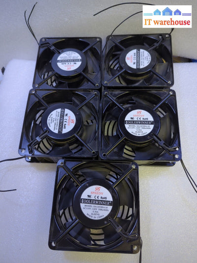 5X Speedy Sa12038Sa1H - Kooler Winner Ac110V~120V 50Hz/60Hz 12Cm Fans