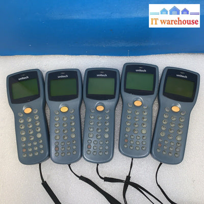 5X Unitech Mixed Model Pt630D/Pt630 Data Collection Terminals (As Is)