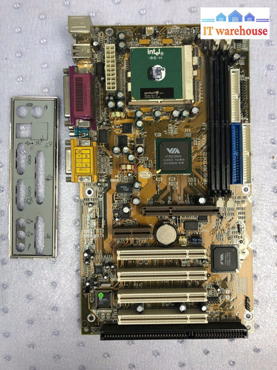 ~ 693As Jetway Motherboard Mainboard 3892D672 + Cpu Pentium Iii 933/256/133