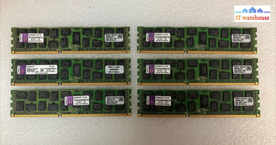 (6X 8Gb) Kingston Kvr1333D3D4R9Sk2 Dimm Ddr3-1333 Pc3-10600 Server Memory Ram ~