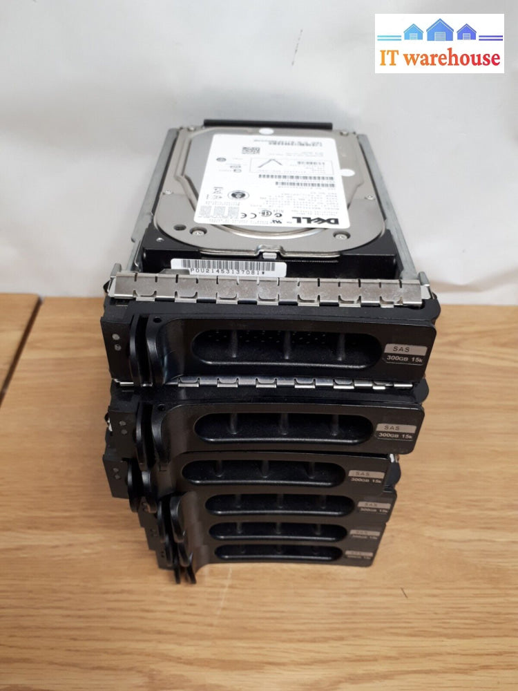 $ 6X Fujitsu Dell Mba3300Rc 300 Gb 3.5 In Sas Enterprise Hard Drive