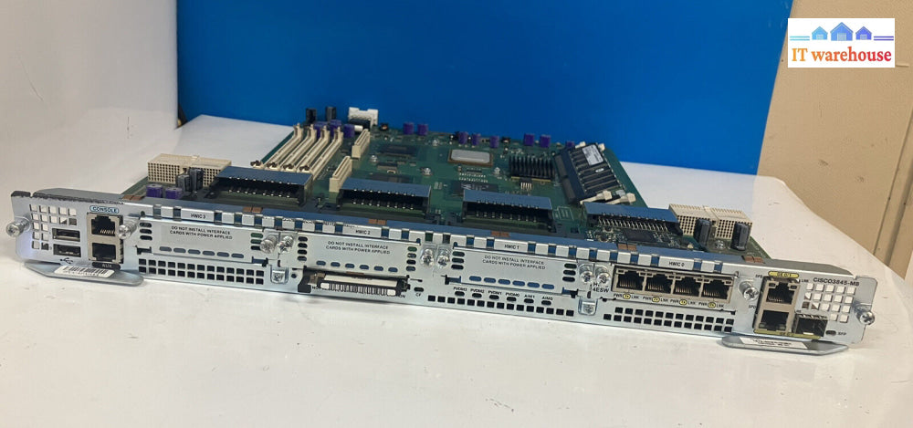 ~ 73-8474-06 Cisco 3845 Series Router Motherboard 700-17168-02