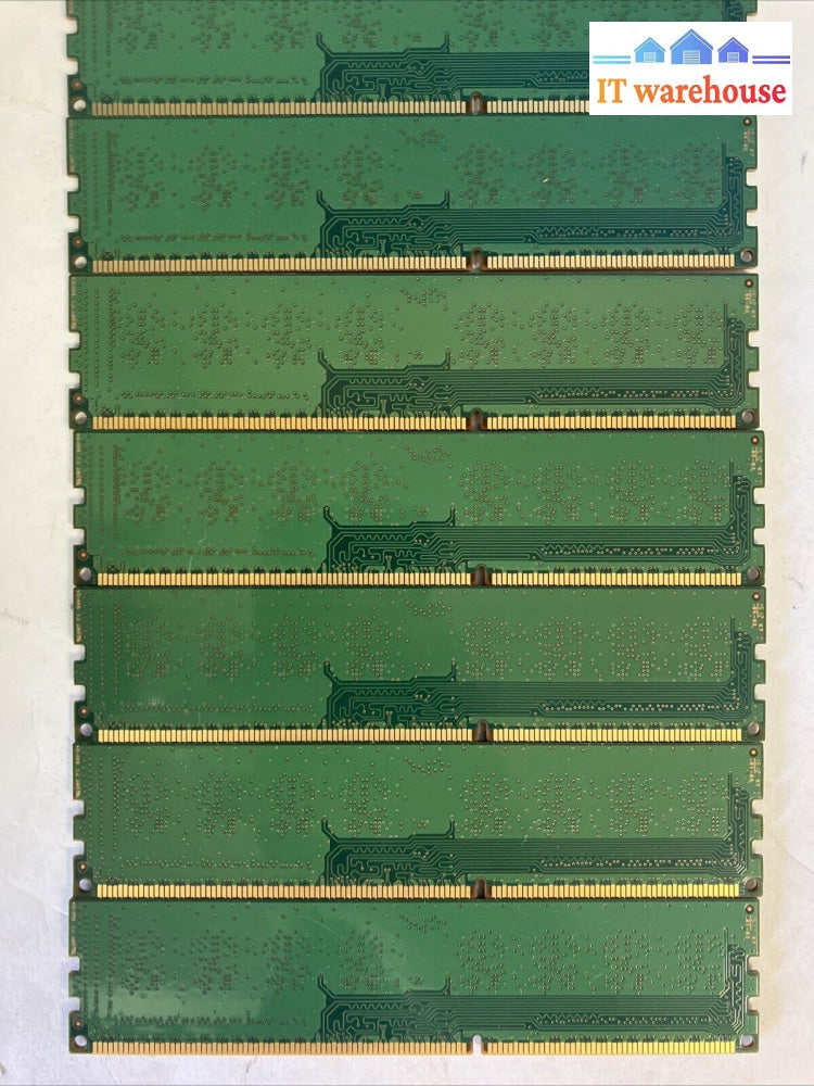 (7X 4Gb) Samsung 1Rx8 Ddr3-1600 Pc3-12800U Desktop Dimm Ram M378B5173Eb0-Ck0 ~