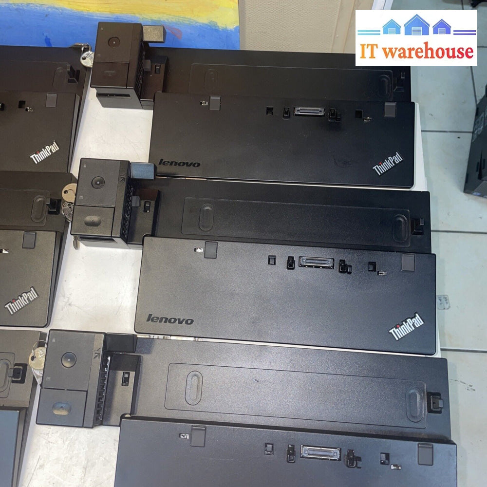 8 X Genuine Lenovo Thinkpad Ultra Dock Type 40A2 Docking Station Without Adapter