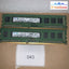 8Gb (2 X 4Gb) - Samsung M378B5173Db0-Ck0 Pc3-12800U Ddr3 Desktop Ram Memory