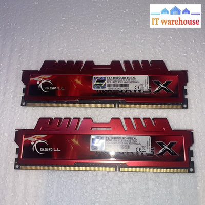 * 8Gb (2X4Gb) Gskill Ripjaws X Memory Ram Ddr3 1866Mhz Xmp F3-14900Cl9D-8Gbxl