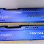 8Gb = (2X4Gb) Kingston Hyperx Fury 1600Mhz Ddr3 Cl10 Dimm - Blue Hx316C10Fk2/8