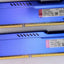 8Gb = (2X4Gb) Kingston Hyperx Fury 1600Mhz Ddr3 Cl10 Dimm - Blue Hx316C10Fk2/8