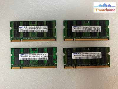 8Gb (4X 2Gb) Memory Ddr2 667Mhz Pc2-5300S Sodimm Laptop Ram~