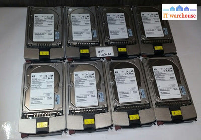 - 8X Hp 36.4Gb U320 Scsi 10K Hard Drive W/Caddy 289041-001 286712-004 3R-A3833