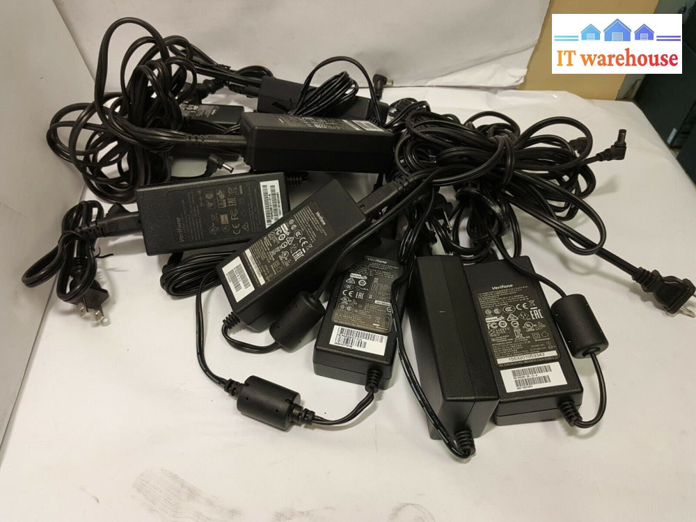 - 8X Verifone Credit Card Machine Ac Adapter 9.3V 4A Pwr258-001/011 W/Cord