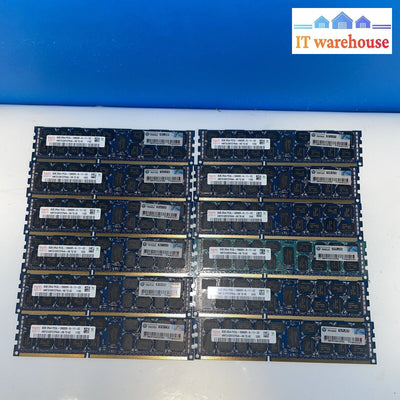 96Gb Hynix 12× 8Gb 2Rx4 Pc3L-10600R-9-12-E2 Reg Ecc Server Ram Hmt31Gr7Cfr4A-H9