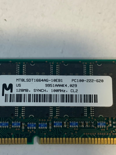 Infineon Compaq HYS64V16220GU-8-C 128MB SDRAM 100MHZ Desktop memory