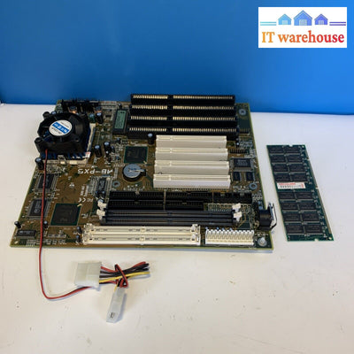 Abit Ab-Px5 Socket 7 Motherboard With Cpu