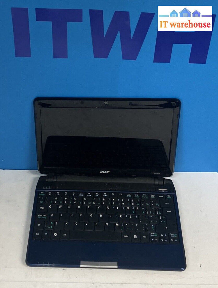 Acer Aspire 1410 14’’ Laptop Intel Core 2 Cpu 3Gb Ram 250Gb Hdd (Bad Battery) ~