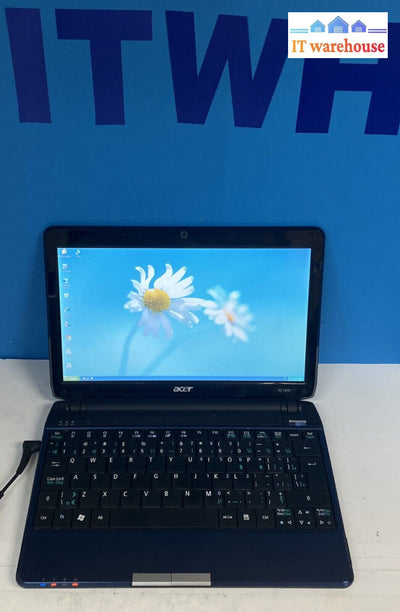 Acer Aspire 1410 14’’ Laptop Intel Core 2 Cpu 3Gb Ram 250Gb Hdd (Bad Battery) ~