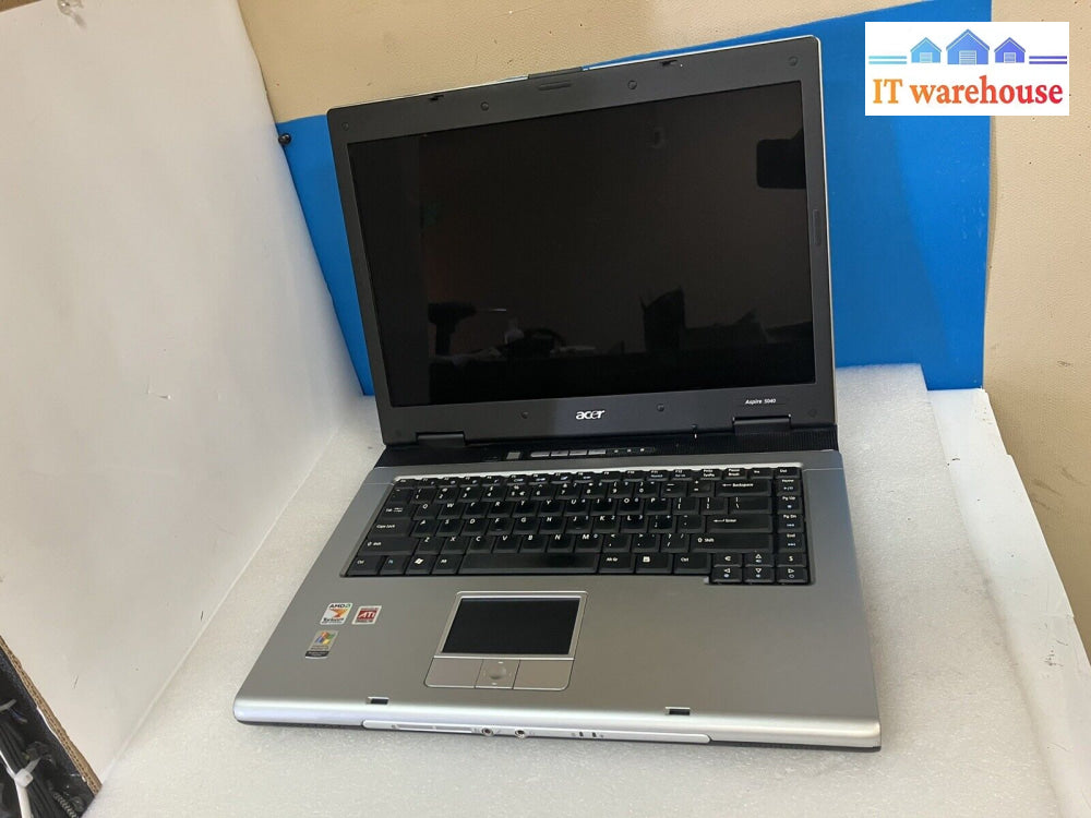 ~Acer Aspire 5040 15’ Amd Turion 64 Mobile 1.58Ghz 448Mb Ram 160Gb Win Xp Laptop