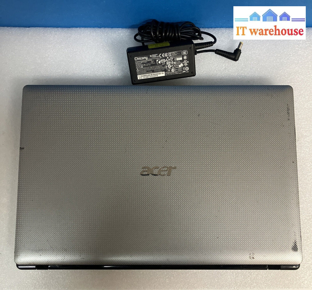 ~ Acer Aspire 5251 15.6’ Laptop Amd V120 2.2Ghz Cpu 3Gb Ram 250Gb Hdd Windows 7