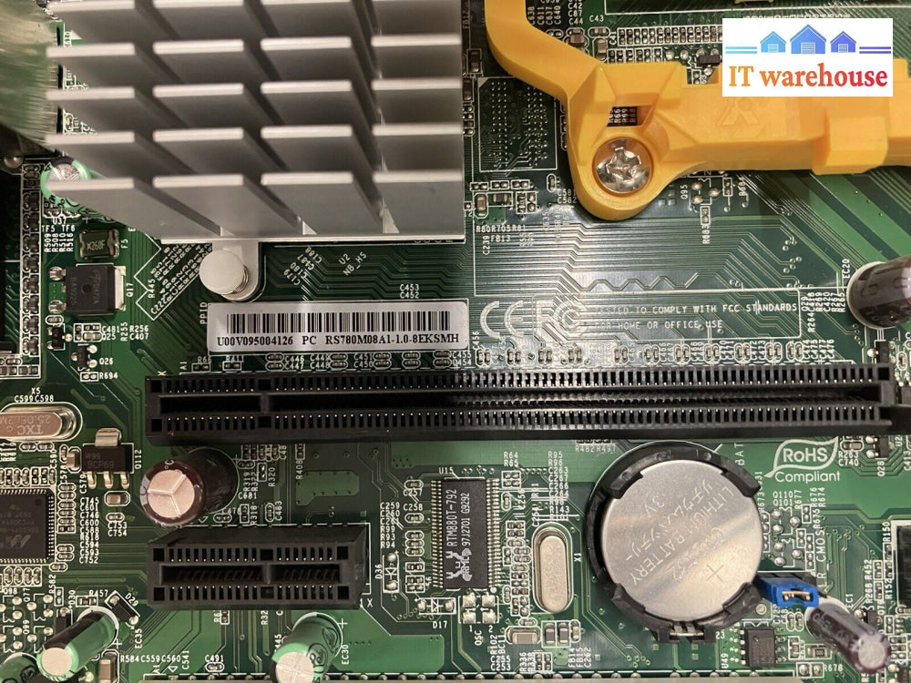 ~ Acer Aspire M3300 Am3 Ddr3 Motherboard W/ Amd Phenom Ii 810 Cpu + Io Shield