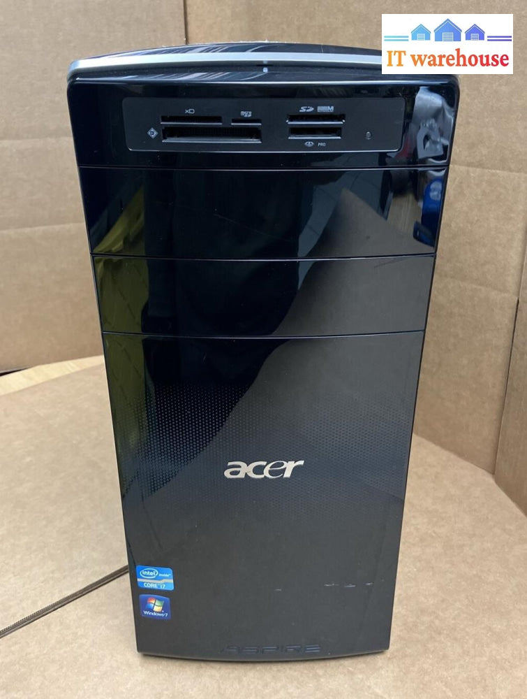 Acer Aspire M3970 PC | i7-2600 CPU | 8GB RAM | 1.5TB HDD | Windows 10 – IT  Warehouse Vancouver