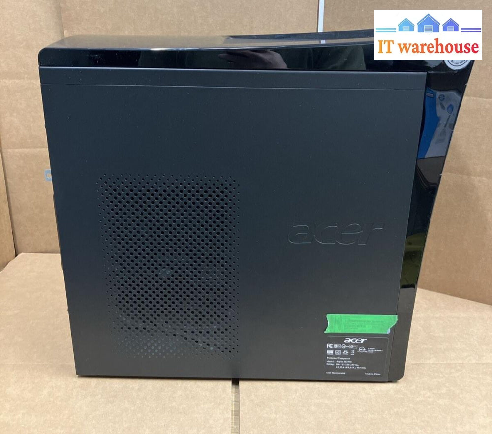 Acer Aspire M3970 PC | i7-2600 CPU | 8GB RAM | 1.5TB HDD | Windows 10 – IT  Warehouse Vancouver