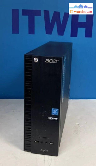 Acer Aspire X Sff Desktop Pc With Intel J3710 Cpu / 8Gb Ram 1Tb Hdd Win 10 ~