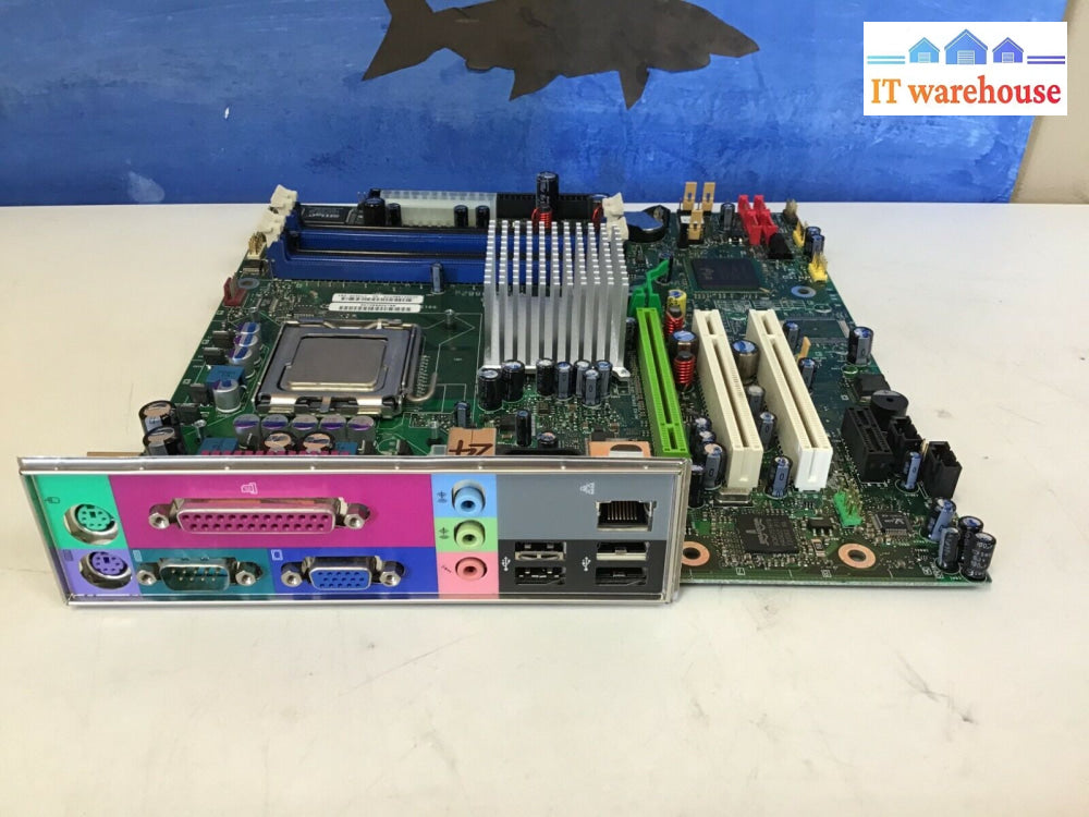 Acer C74545-204 Motherboard For Vt7700G W/ Pentium 4 Sl7J8 Cpu + I/O Plate Tested