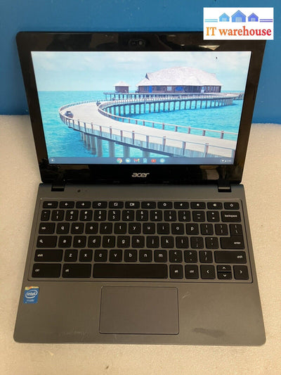 ~ Acer Chromebook C720 Model: Zhn Celeron 2957U 1.4Ghz 4Gb Ram 16Gb Ssd (No Ac)