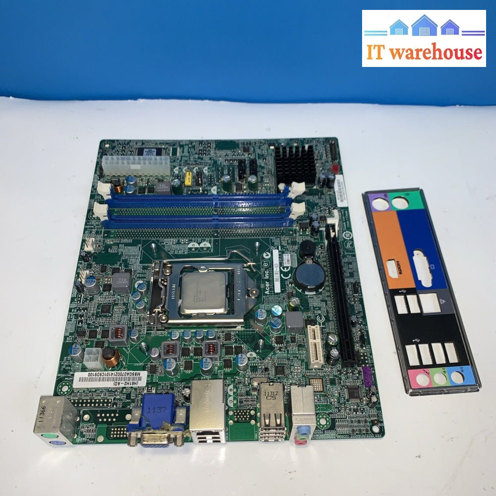 Acer Gateway H61H2-Ad Motherboard Lga1155 Intel G620 Cpu