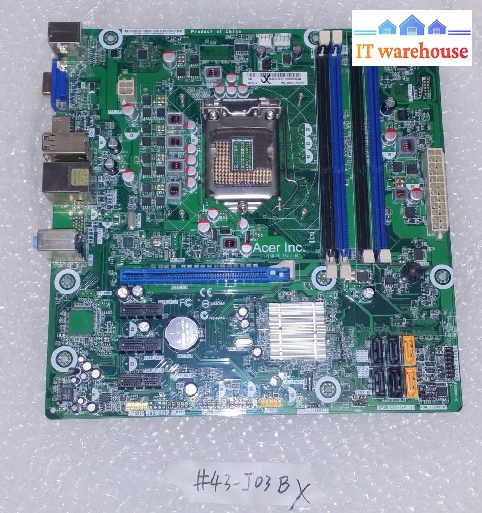 Acer Ipisb-Vr 1.01 Motherboard (Not Working)