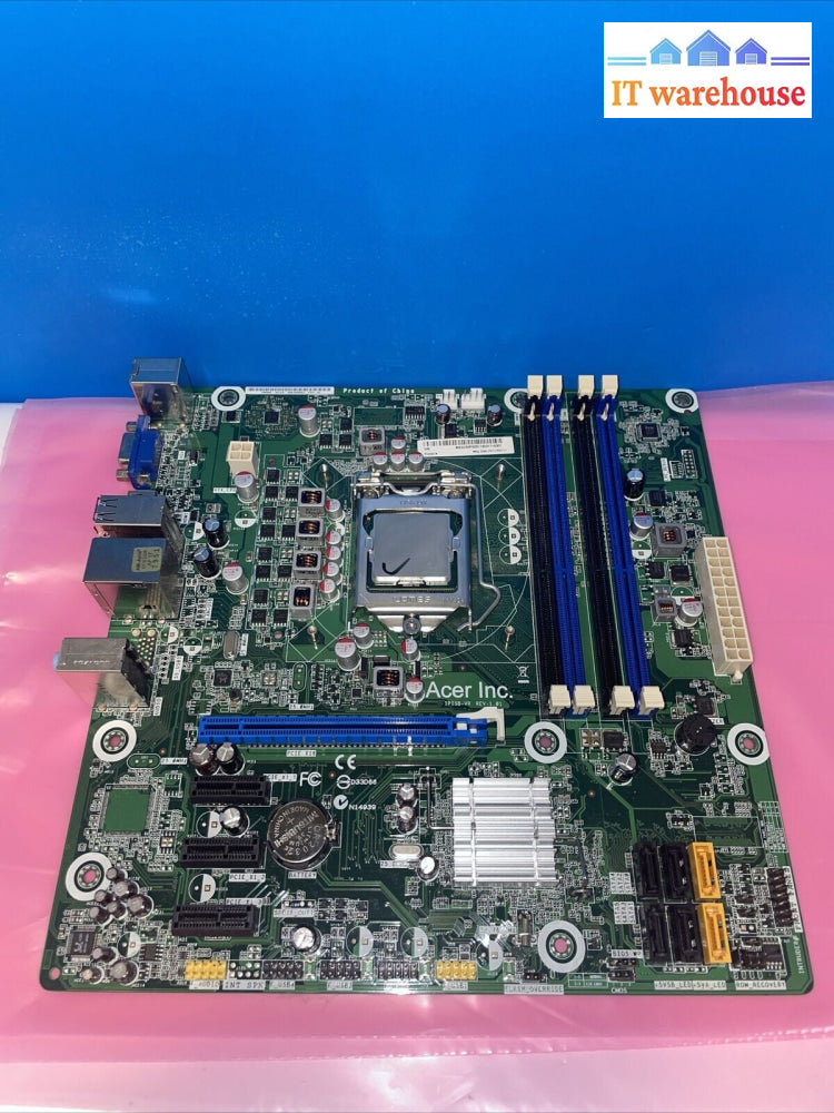 Acer Ipisb-Vr Lga 1155/Socket H2 Ddr3 Sdram Desktop Motherboard + Cpu