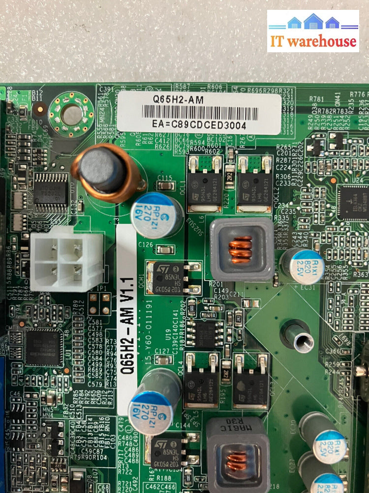 ~ Acer Veriton M4618G Desktop Q65H2-Am Motherboard With I3-2130 Cpu + I/O Shield