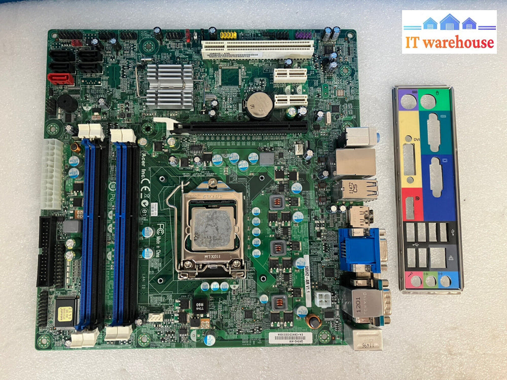 ~ Acer Veriton M4618G Desktop Q65H2-Am Motherboard With I3-2130 Cpu + I/O Shield