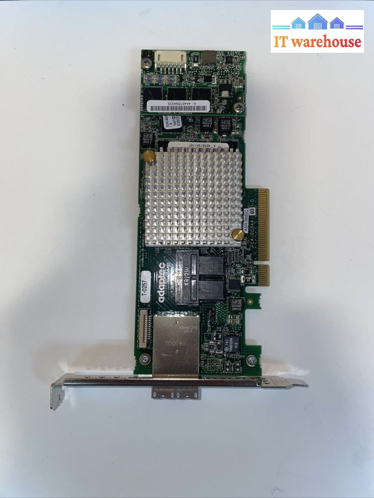 Adaptec Asr-8885Q Single 12Gb Pcie 3.0 X8 Sas Raid Card Tca-00344